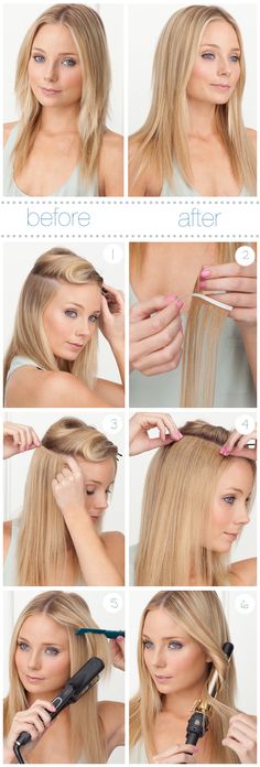 Tape In Hair Extensions 13080 Best Images On Pinterest 2018 Tape Extension Tutorial