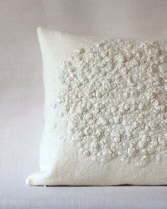 Pillows MERINO WOOL 40x40 Cushion Deco Made in Germany