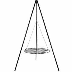 60/" Tall Campfire Cooking Trépied Fire Pit Camping Ustensiles de Cuisine Four Support Outdoor