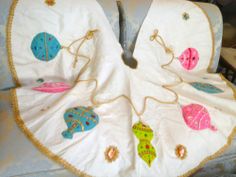 76 best christmas tree skirts images on pinterest christmas ideas retro christmas tree skirts