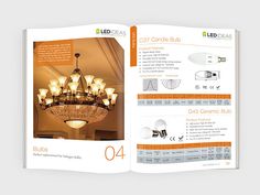 LED Product Catalogue On Behance LED Product Catalogue On Behance