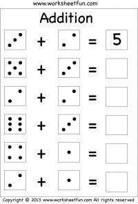 Best Free Kindergarten Worksheets Images In Teacher Pay Single Digit Addition Three Worksheets Free Printable Worksheets Worksheetfun Preschool Math Math