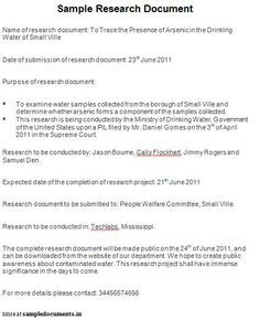sample business documents