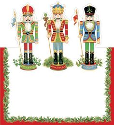 Nutcracker Decor Christmas Place Cards No Place Card Holders Needed Christmas Table Decorations Name Cards for Table Setting 3.5 x 3 Pak 24 Nutcracker Decor Christmas Place Cards No Place Card Holders Needed Christmas Table Decorations Name Cards for Table Setting 3.5 x 3 Pak 24