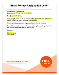 Need a Resignation Letter - 24 Hours Notice? Here\'s a free template ... Need a Resignation Letter - 24 Hours Notice? Here\'s a free template ...
