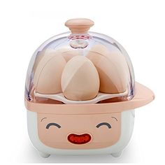 Blue 7 Capacity Womdee Rapid Egg Cooker Electric Egg Cookers Medium Measuring Cup Included Soft Hard-Boiled Egg Boiler Maker with Auto Shut-Off and Buzzer BPA Free