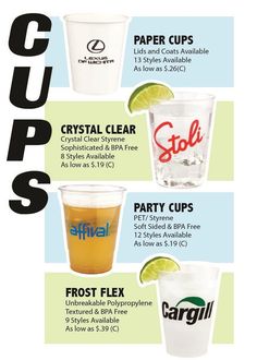 Promotional Items for Any Occasion Cup Sale, Promotional Item, Sale, Party Cups, Cup, Flyers, Flyer