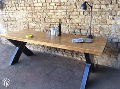 table a manger industrielle bois mtal sur mesure ameublement paris leboncoinfr espritcoworkingspace pinterest - Table Le Bon Coin table a manger industrielle bois mtal sur mesure ameublement paris leboncoinfr espritcoworkingspace pinterest - Table Le Bon Coin