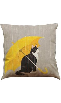 Festival Cushion Covers,FUNIC Cute Cat Sofa Bed Decor Festival Pillowcase