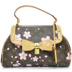 48 Best Louis Vuitton Images On Pinterest Cherry Louis Vuitton Cherry Blossom Sac Retro Bag Brown