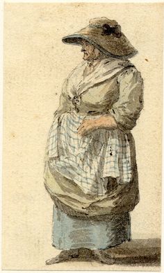 YOUNG GIRL CHILD MAID W BROOM /& BUCKET 17TH CENT PAINTING ART REAL CANVAS PRINT