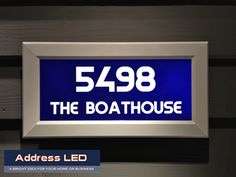29 Best Address Led Illuminated House Numbers Images Pictures Of Illuminated Street Address Signs Led Lighted Numbers Can Be Installed Using Simple Hand Tools