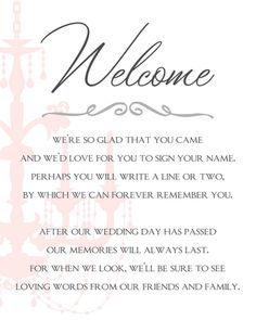 wedding guest book templates