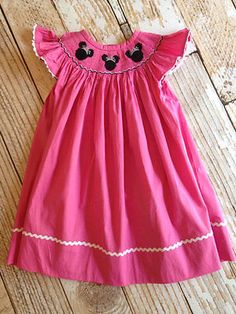 Minnie Mouse Smocked Dress