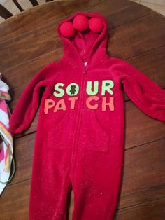 Homemade Sour Patch Kid Costume Homemade Sour Patch Kid Costume