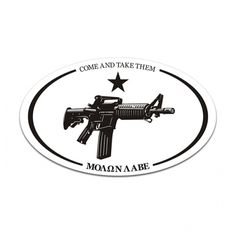 WE/'RE FULL Decal Funny Conservative USA MAGA America AR15 Patriot 2A Molon Labe