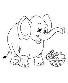 Download 75 Best Elephants Coloring Book images in 2018 | Coloring ...