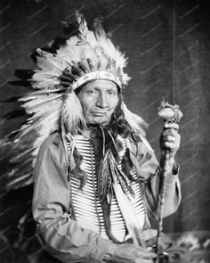 Native American Indian CHIEF EAGLE DOG 8x10 Photo Yankton Sioux Print Poster