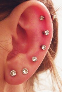 67 Best Piercings Images On Pinterest In 2018 Ear Jewelry I Have According To This Pic The First And Second Hole Done