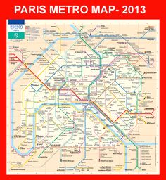 paris metro map paris has one of easiest metro systems to follow and so many