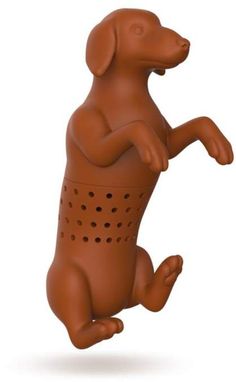 Dachshund Blk//Tan Orange Spot Jacket Miniature Ceramic Hand Painted Dog Figurine