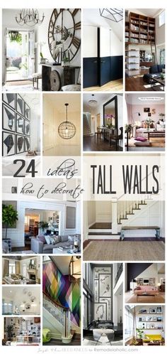 24 Ideas On How To Decorate Tall Walls Remodelaholic Decorating 24 Ideas On How To Decorate Tall Walls Remodelaholic Decorating
