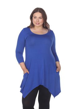 NEW ITALIAN LAGENLOOK PLUS SIZE POCKET TUNIC TOP CERISE FIT 20 22 24 26 28 C737