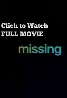 Watch Missing Full Movie!. Missing tell story about When her mother disappears while on vacation in Colombia with her new boyfriend, June's search for answers is hindered by international red tape. Stuck thousands of miles away in Los Angeles, June creatively uses all the latest technology at her fingertips to try and find her before it's too late. But as she digs deeper, her digital sleuthing raises more questions than answers... and when June unravels secrets about her mom, she discovers th...