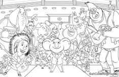 Sing Colouring Page Coloring Pages Printable And Book To Print For Free Find More Online Kids Adults Of