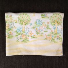 Baby Bedding Set Mini Crib//Port-a-Crib Green Apple Bumper Comforter Sheet NEW