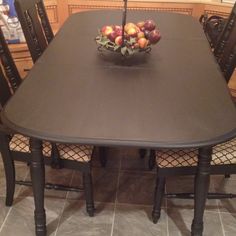 7 Best Painting Laminate Table Images Furniture Makeover This Was A Laminate Table From The First I Sanded Shine Off And Primed With Kilz Spray Primer It Took About 3 Cans Of Then Let Sit For