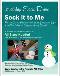 Sock Drive Out Reach Projects Pinterest Socks Service Projects And Project Ideas Sock Drive Flyer Template