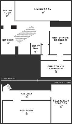 plan appartement christian grey
