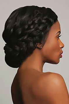 50 Superb Black Wedding Hairstyles Fashion Pinterest 42 Black Women Wedding Hairstyles