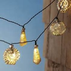 Beautiful And Unique String Lights Bulbs Garlands Vintage New Pier One String Lights Gl Seashell Light 1 Imports Beach Gardens Led