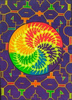 ImZauberwald Rainbow Huichol Snake ~6inch handmade spiritual Peyote artwork