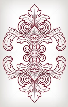 baroque damask