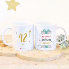 pr/énom cadeau anniversaire tasse /à caf/é cadeau personnalis/é Mug /à personnaliser Petit Renard
