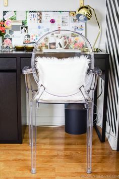 Luxe Report: Ghost Chair & Vanity | Decor | Pinterest | Ghost ... Luxe Report: Ghost Chair & Vanity | Decor | Pinterest | Ghost ...