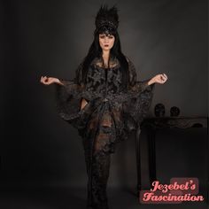 Art Nouveau Bat Wing Wrap Cover Dressing Gown Red Velvet Cocooon Burlesque Costume Drag Queen Gold Peacock Dance Deco Costume Plus Size