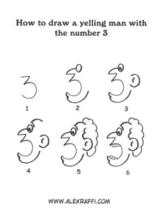 draw a lion with