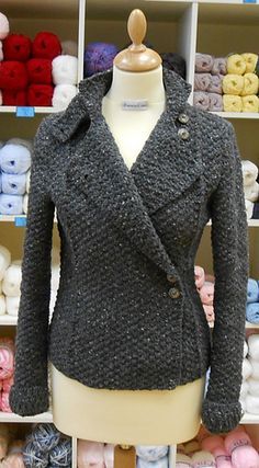 knitting pattern military jacket €4,5