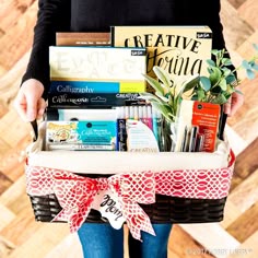 108 Best Fun And Unusual Gift Ideas Images On Pinterest In 2018 Give The Gift Of Creativity Baskets Are Great But Filled With