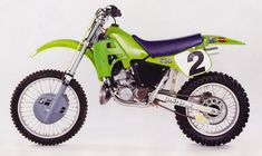 Kawasaki KLX 250 Side Panel Decals AHRMA Vintage Motocross 1979