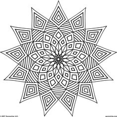 These Printable Mandala And Abstract Coloring Pages Relieve Stress Help You Meditate