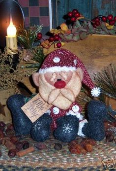 Primitive Patti/'s Ratties Christmas Ice Skates Penguin Paper Pattern #369