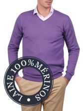 Parme Laine Pure Mérinos Carreaux V Chemise Col À Pull Coudières Oqf4dOw