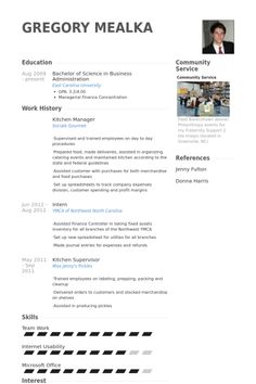 resume examples kitchen helper resume examples pinterest