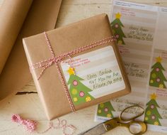 99 best holiday wrapping mailing images diy holiday gifts free avery holiday label