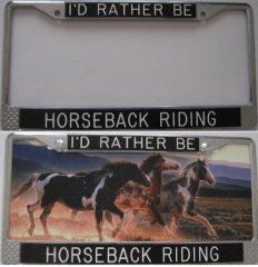 Trap Neuter Return License Plate Frame Tag Holder